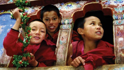 Young Monks